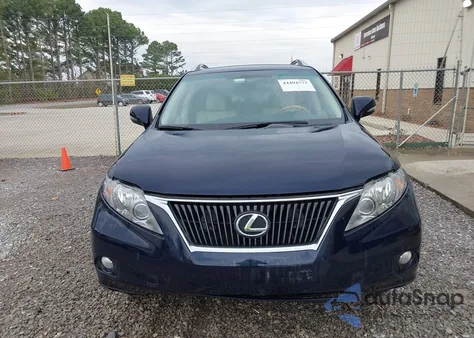 2010 Lexus Rx 350 z USA, uszkodzony, nr VIN 2T2BK1BA0AC019620